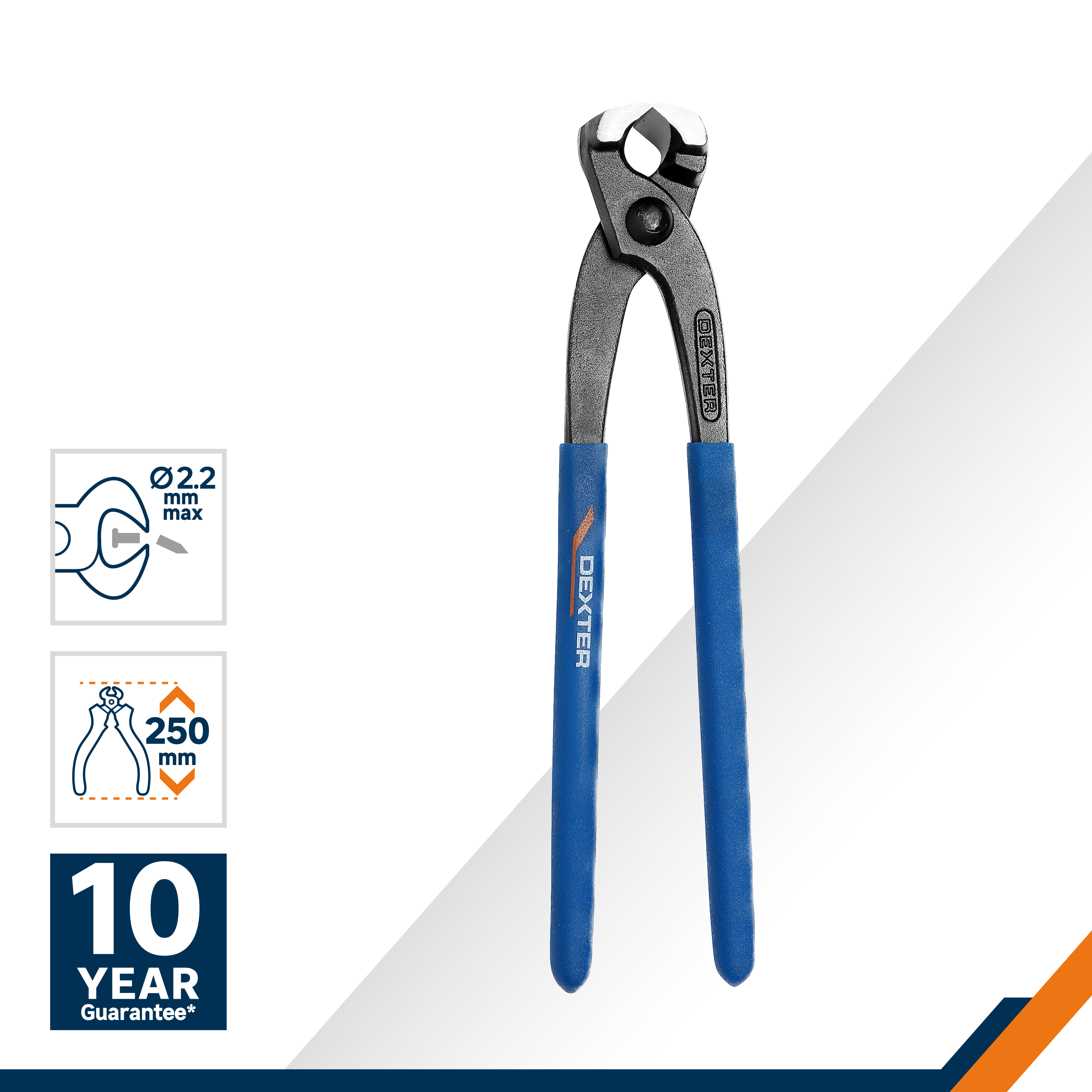 Tenaglia In Acciaio Da 250 Mm - Per Lavori Fai Da Te E Edili - Foto 8