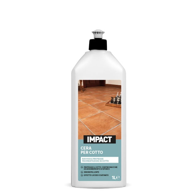 Cera IMPACT rossa, per cotto 1 L