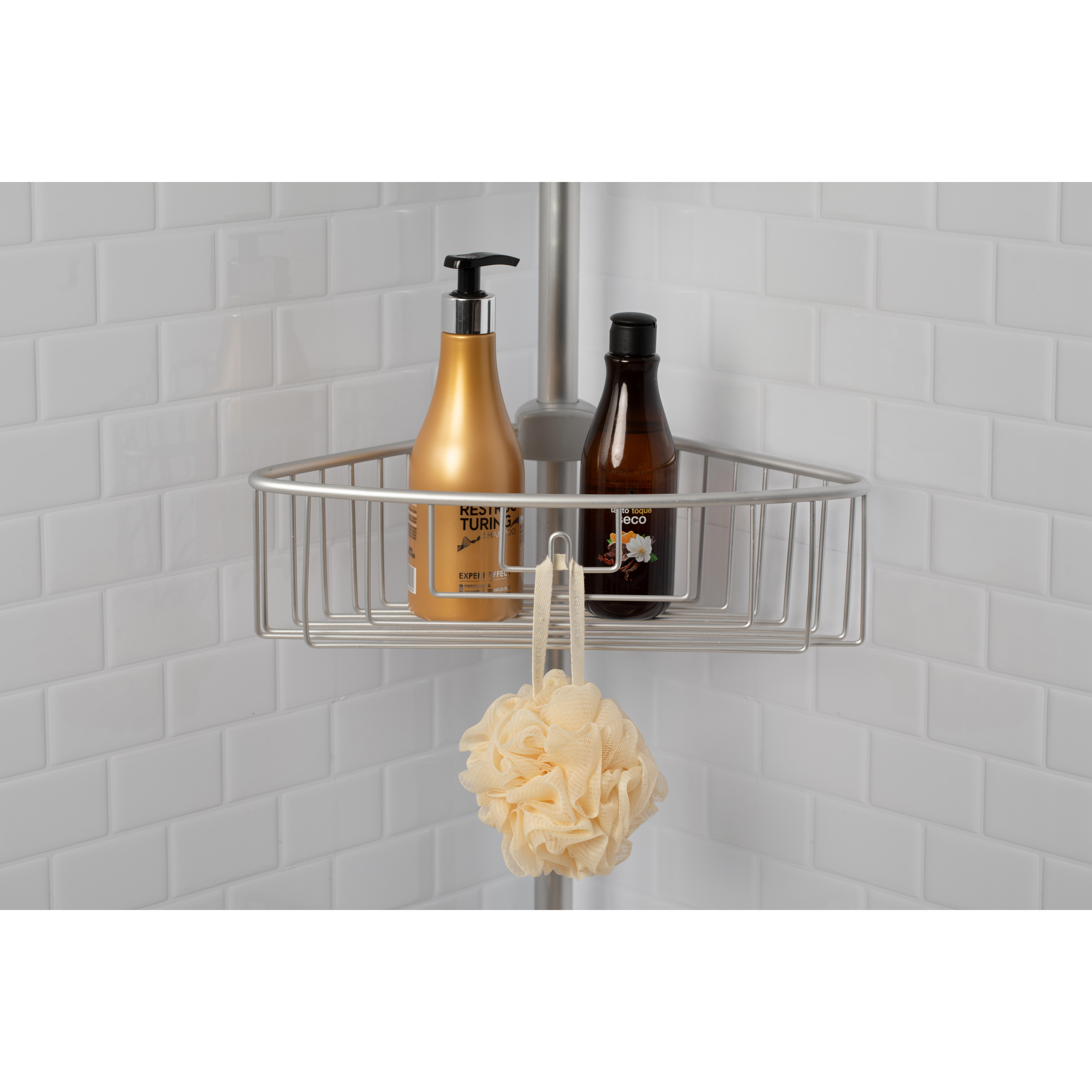 Etagère télescopique chromée aluminium TATAY - 3