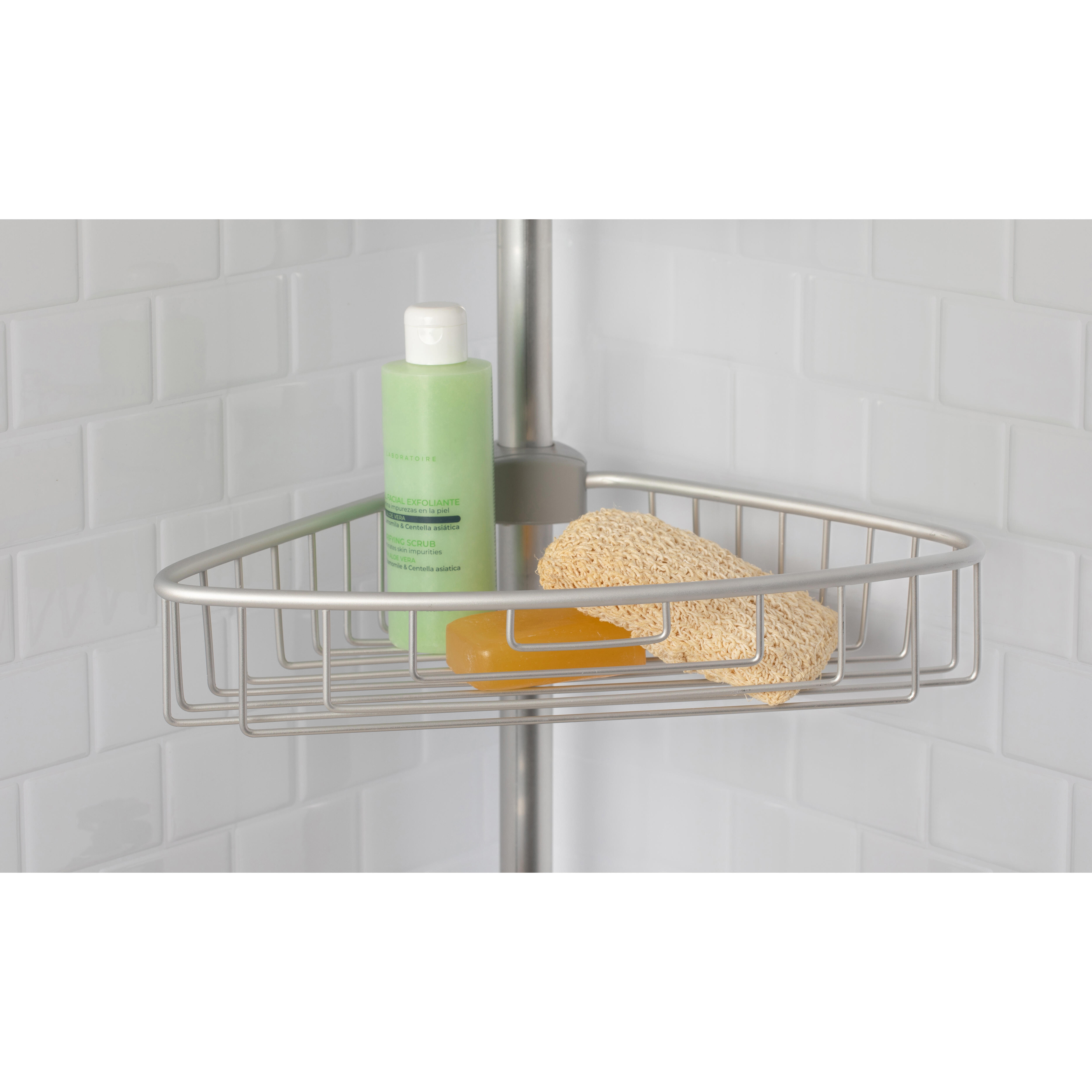 Etagère télescopique chromée aluminium TATAY - 2