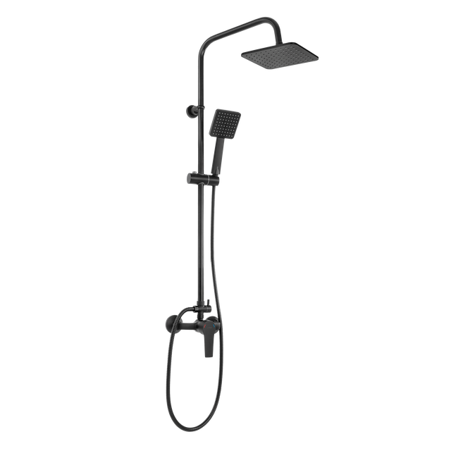 Kolumna prysznicowa z baterią Liza czarna Kuchinox