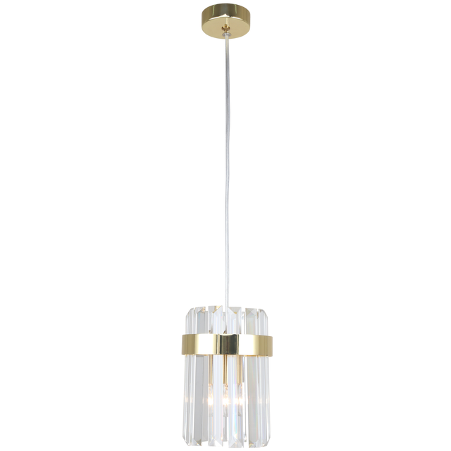 Lampa wisząca Vetro złota E14 Light Prestige