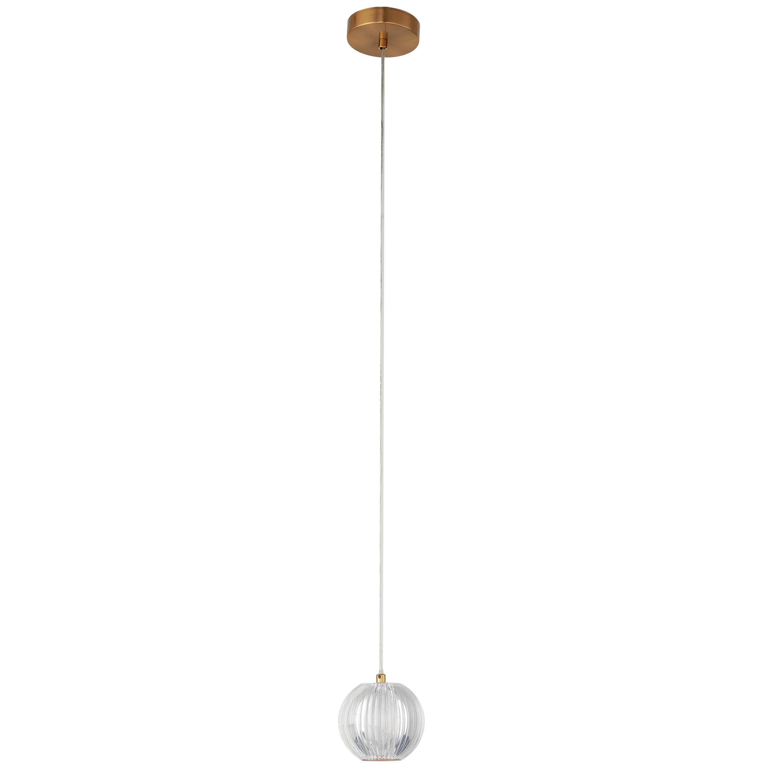 Lampa wisząca Brillant złota LED Light Prestige
