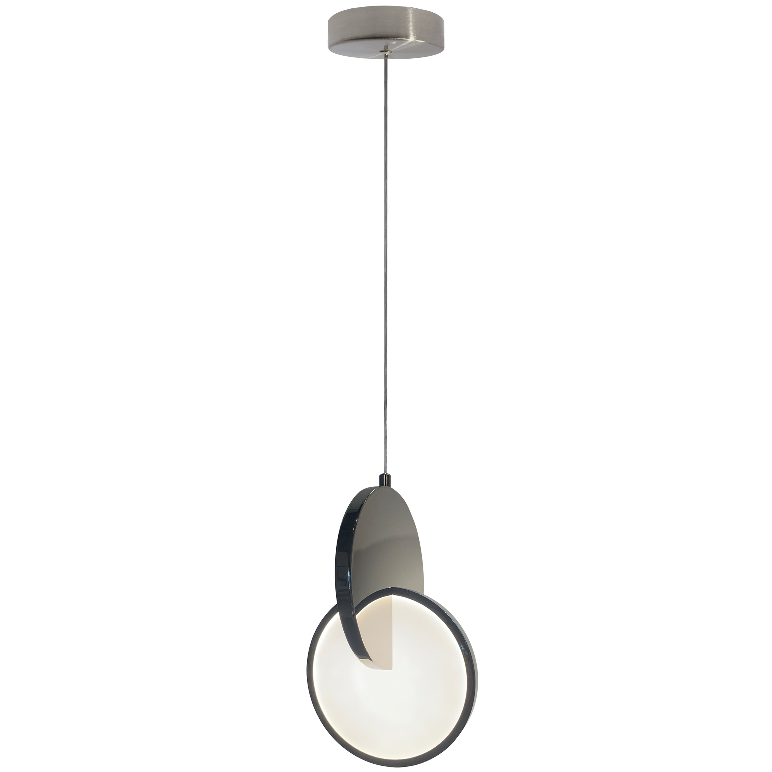 Lampa wisząca Circlo chrom LED Light Prestige