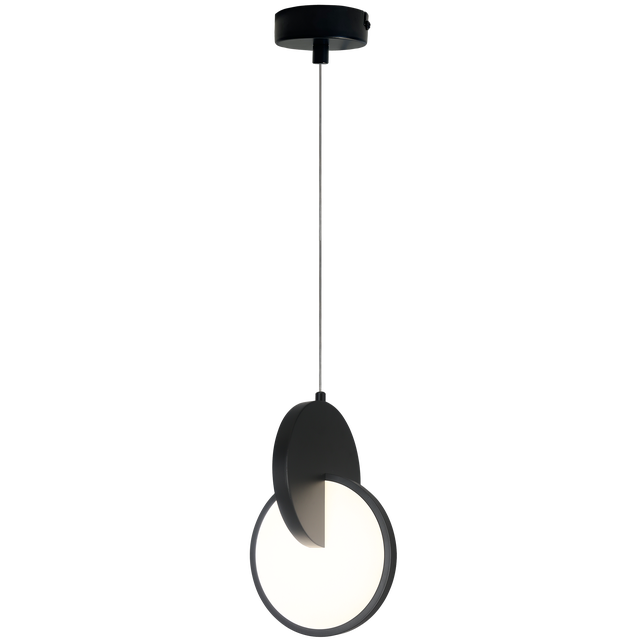 Lampa wisząca Circlo czarna LED Light Prestige