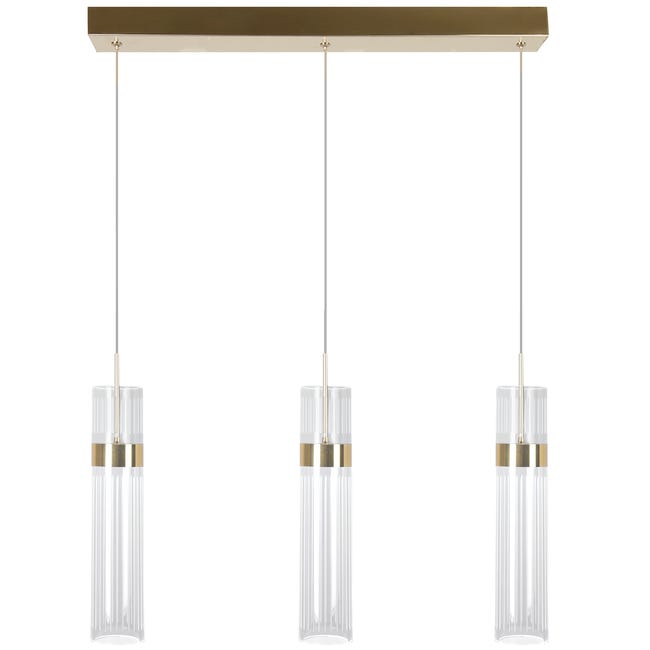 Lampa wiszaca ambiente zlota 3 x led light prestige 95325049