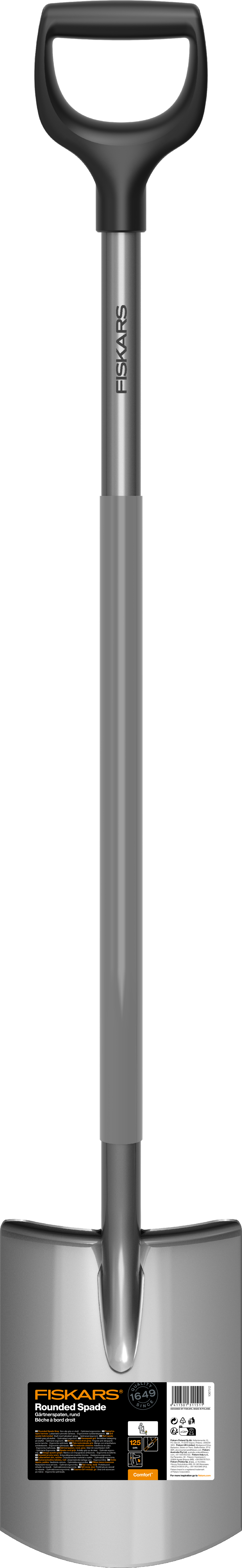 Szpadel prosty 19x125 cm Ergo Fiskars - 8