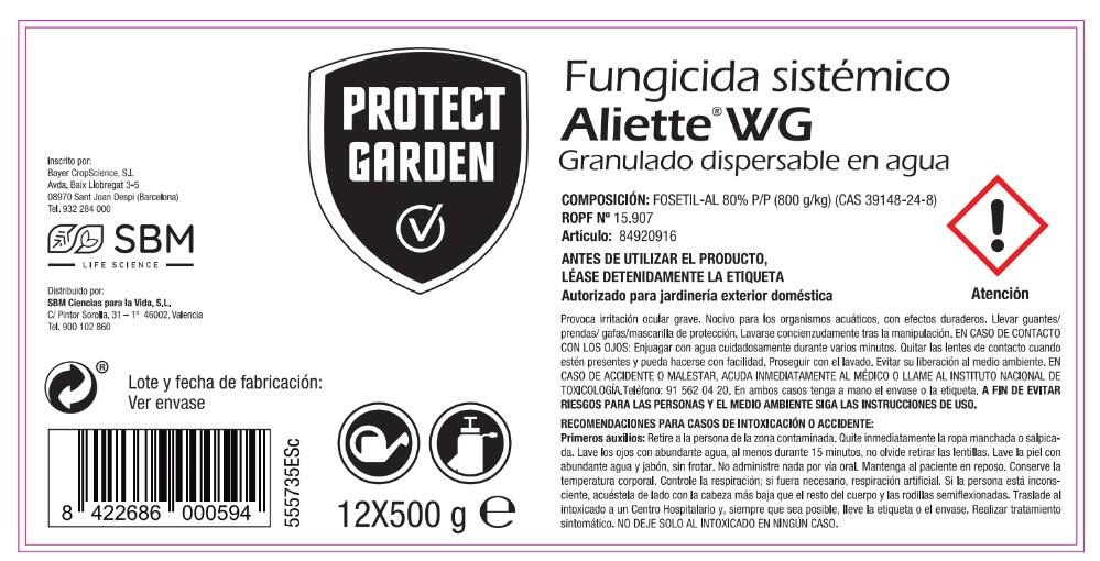 Fungicida Sistémico preventivo/curativo césped, cipreses, hortícolas y frutales - 6