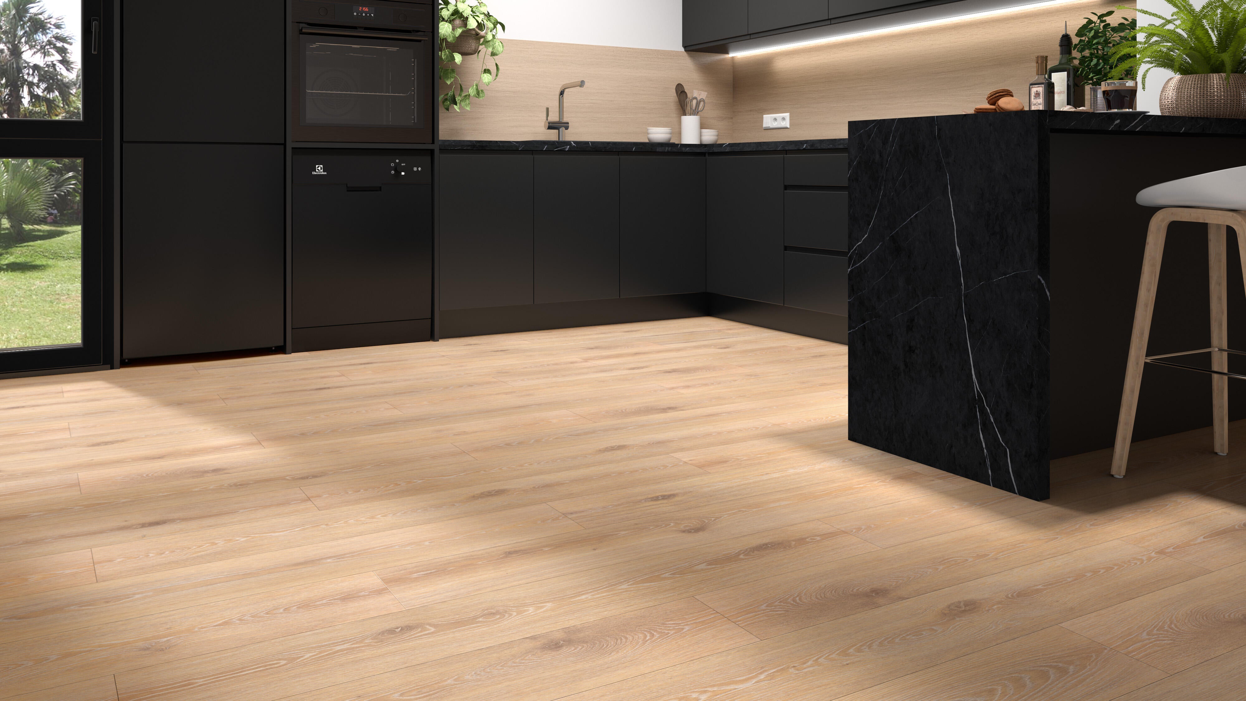Suelo laminado extrem BITA resistente al agua 100h 10mm espesor AC5 ARTENS NAT340 - 3