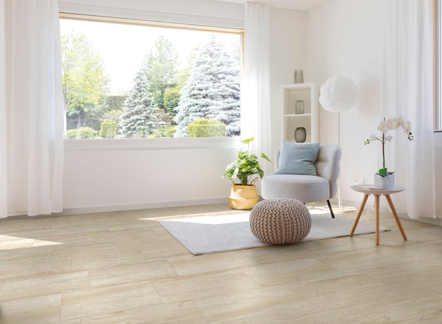 Piastrella da pavimento e rivestimento interno 30 x 60.3 cm Sp. 8 mm Loira in gres porcellanato smaltato beige opaco traffico intenso (pei 4/5) R9 1.66 mq