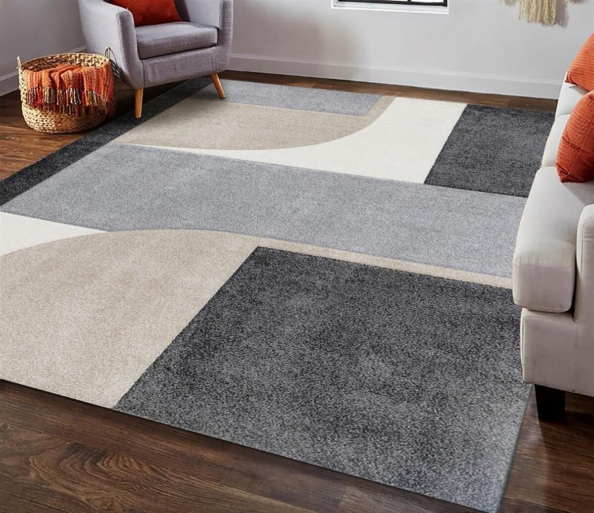 Tappeto RECORD A NATURAL  geometrico natural, L 120 x L 60 cm - 3