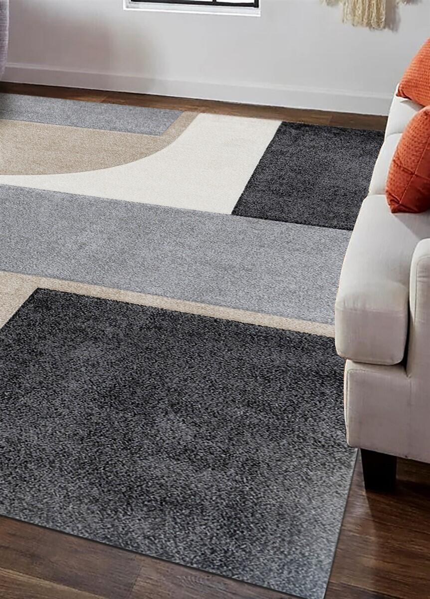 Tappeto RECORD A NATURAL  geometrico natural, L 120 x L 60 cm - 2