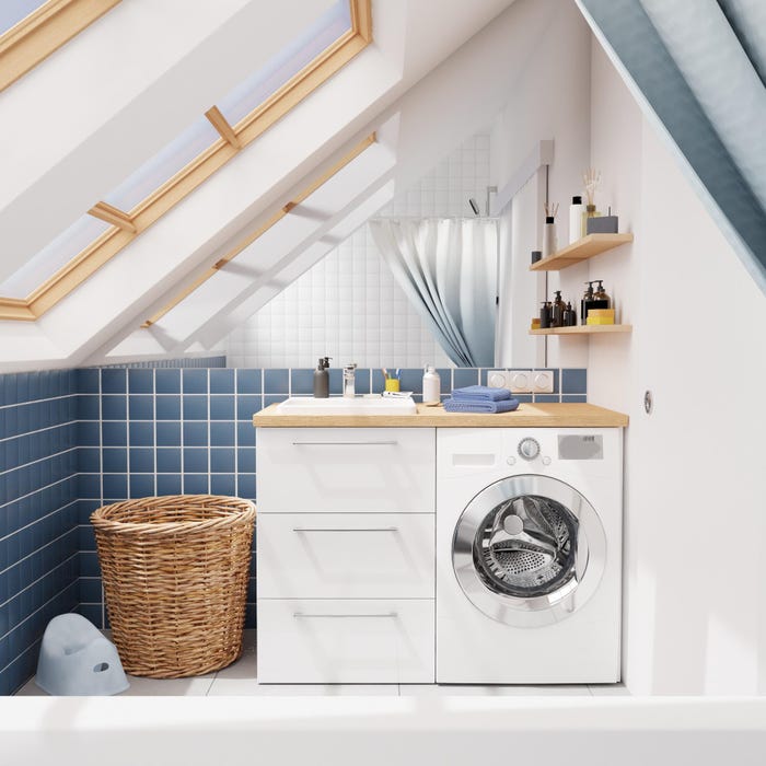 Salle de bain Remix buanderie Sensea