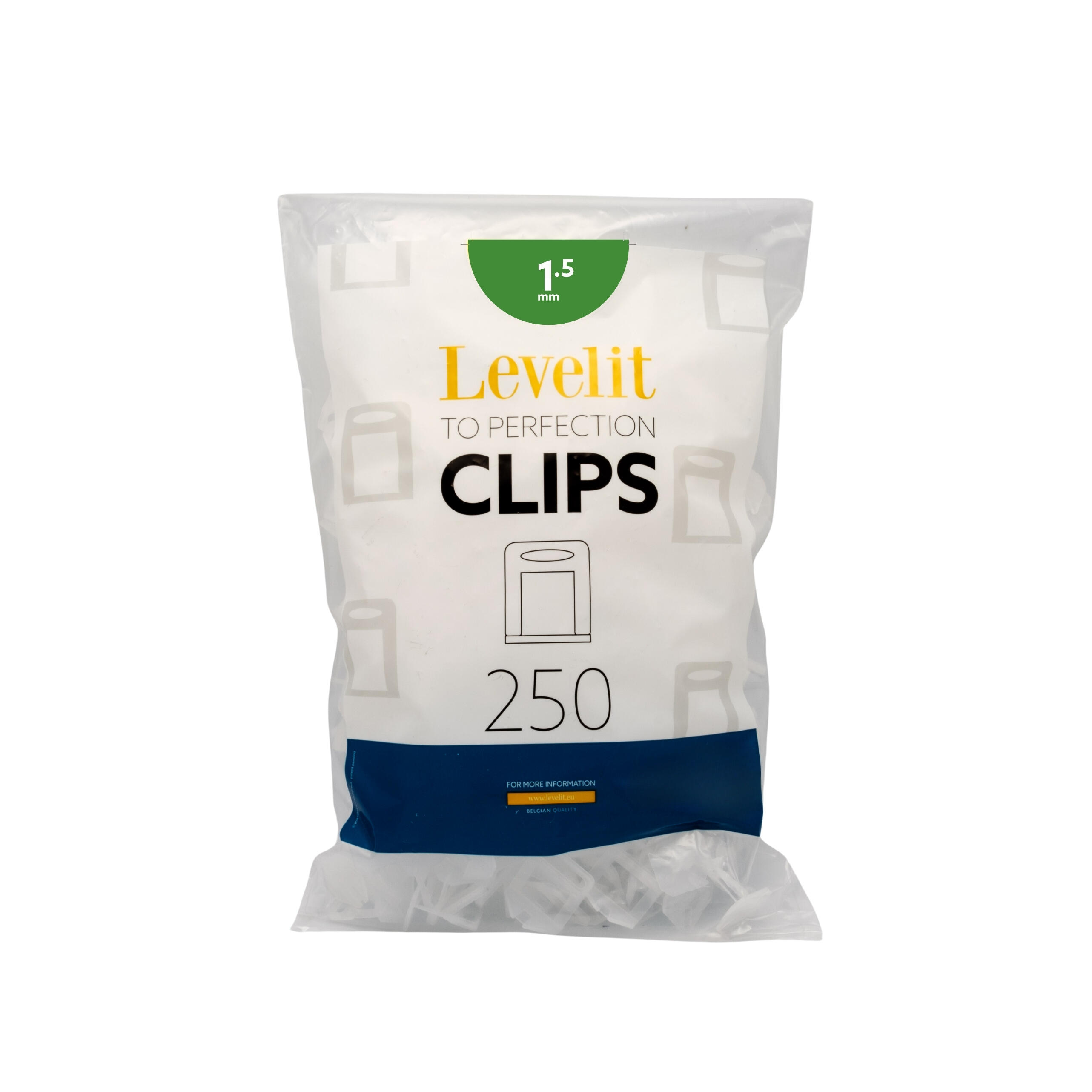 Croisillons autonivelants à cales pour carrelage Ep.1,5 mm - LEVELIT (sachet de 250) - 3