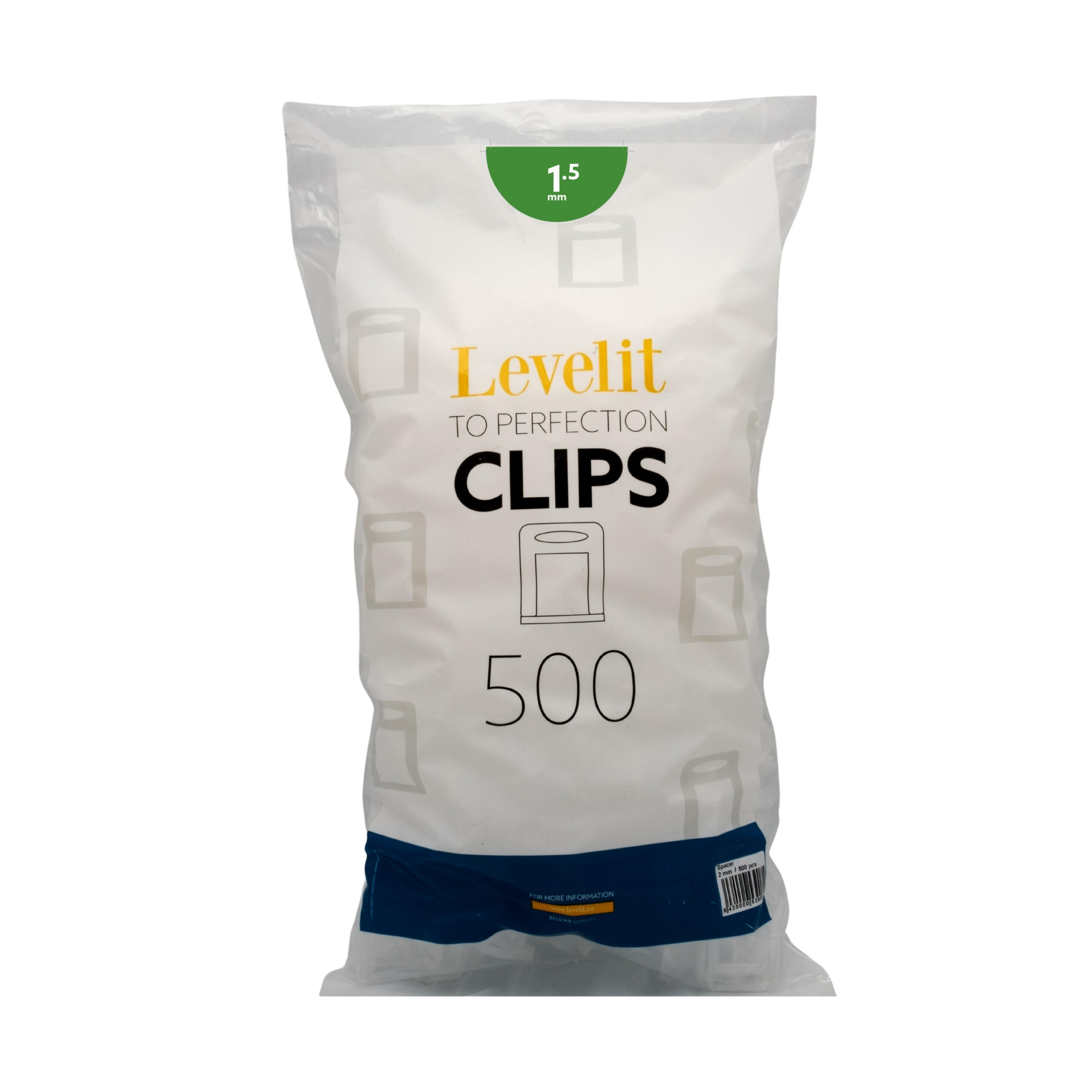 Croisillons autonivelants à cales pour carrelage Ep.1,5 mm - LEVELIT (sachet de 500) - 3