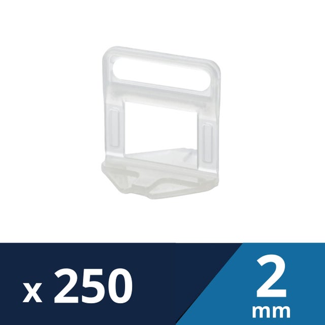 Croisillons autonivelants à cales pour carrelage Ep.2 mm - LEVELIT (sachet de 250)