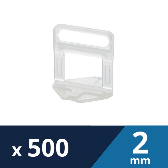 Croisillons autonivelants à cales pour carrelage Ep.2 mm - LEVELIT (sachet de 500)