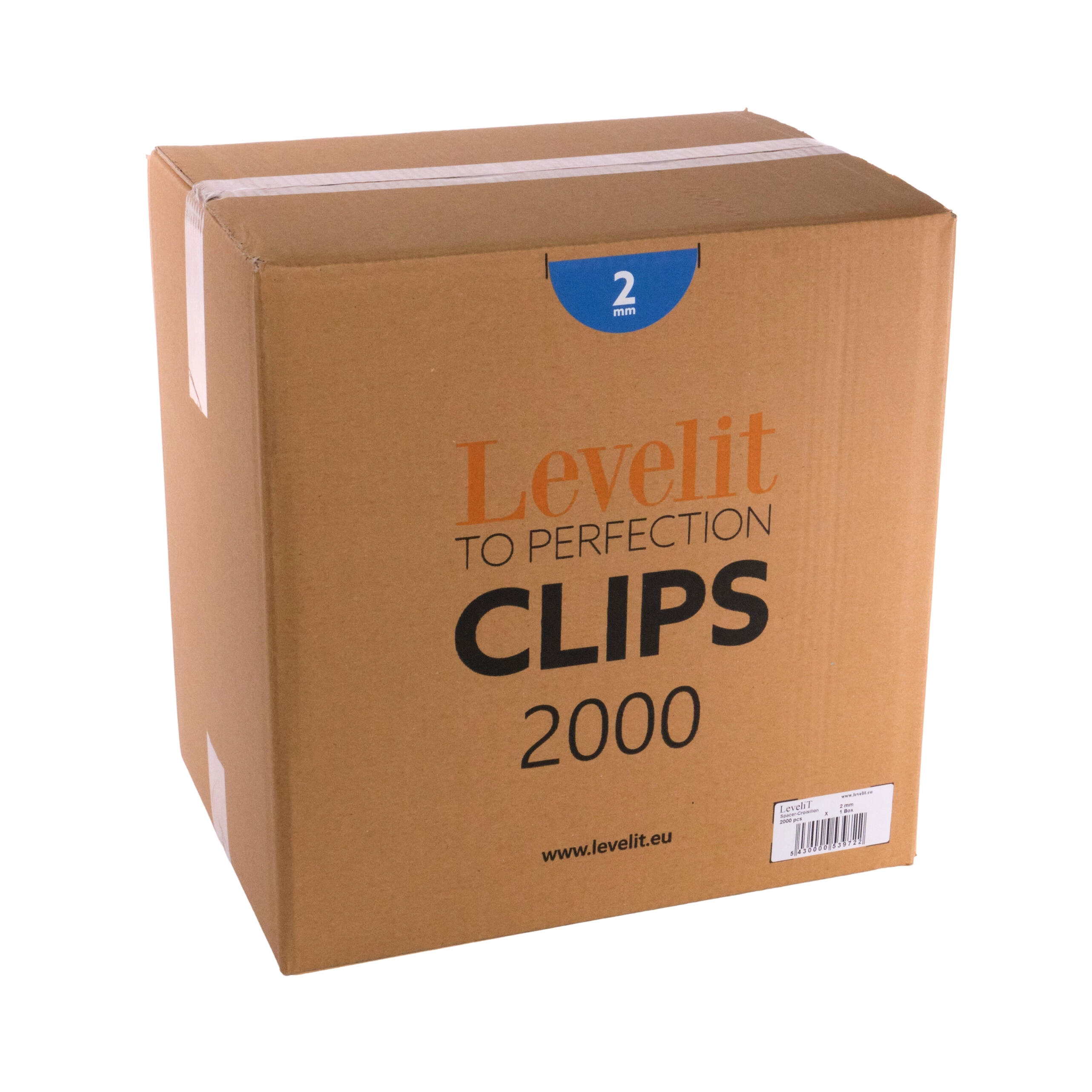 Croisillons autonivelants à cales pour carrelage Ep.2 mm - LEVELIT (boîte de 2000) - 3