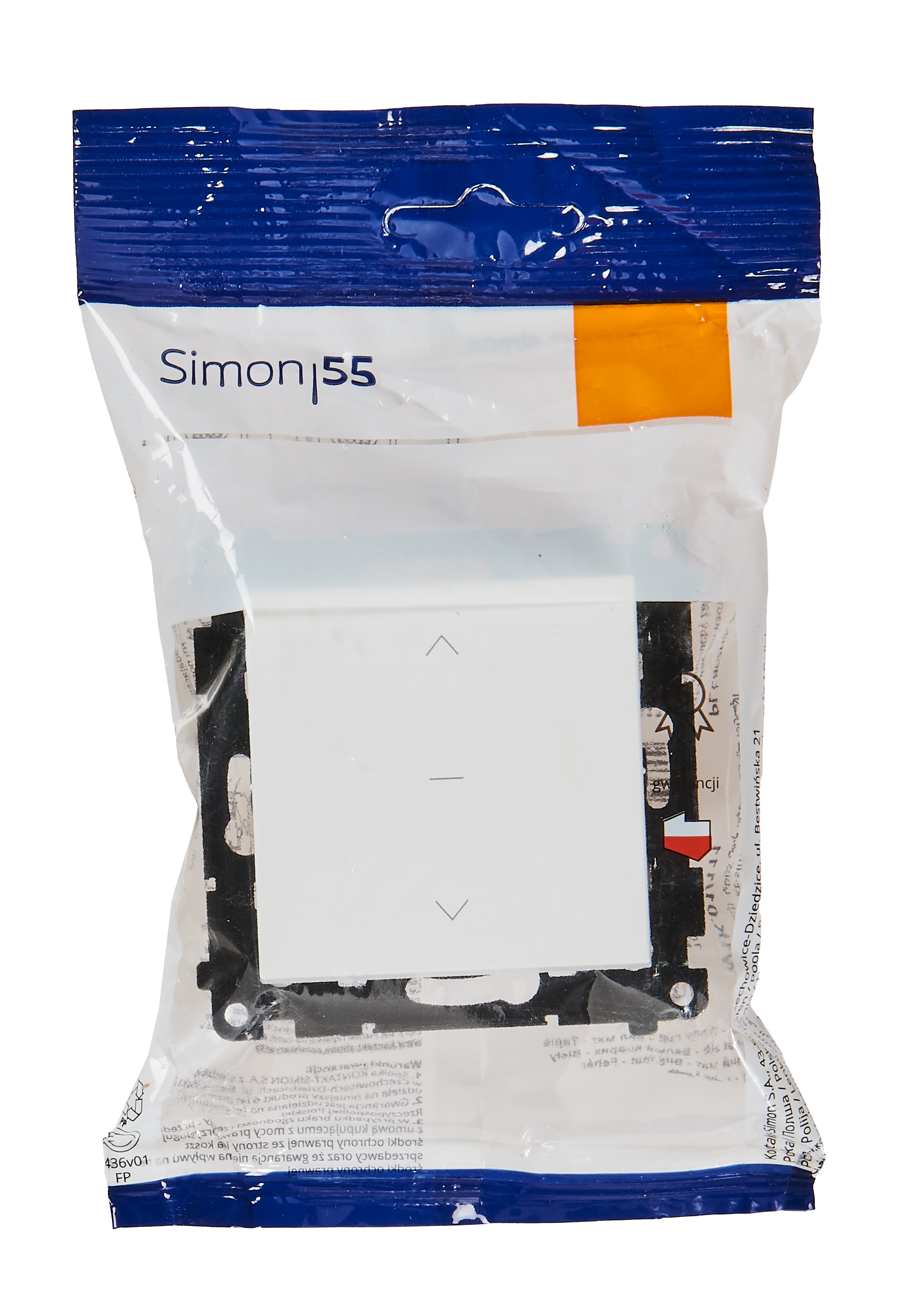 Sterownik roletowy Simon 55 biały mat Kontakt Simon - 4