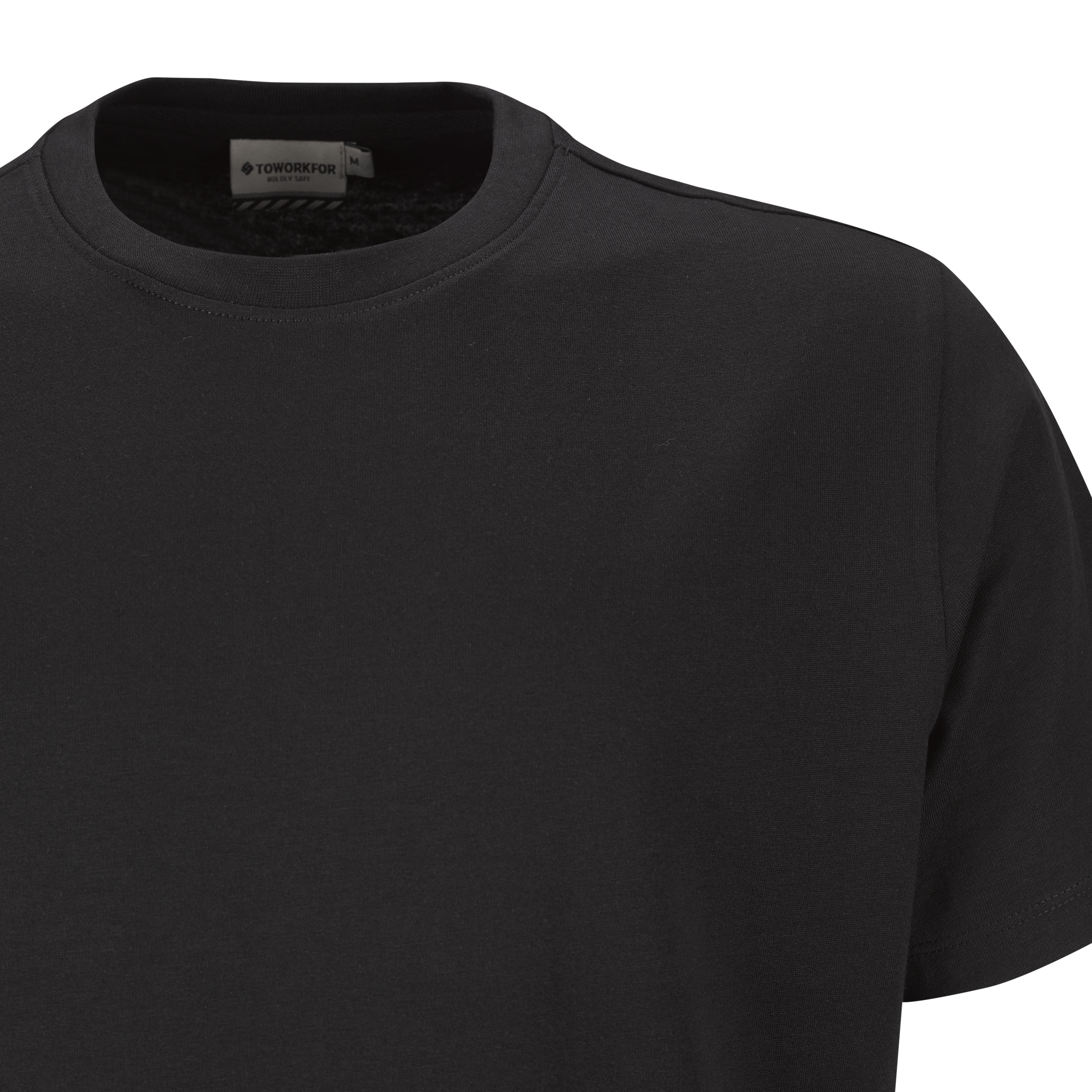 T-shirt de trabalho Toworkfor 220g/m2 preto M Toworkfor Crew Neck T-shirt - 3