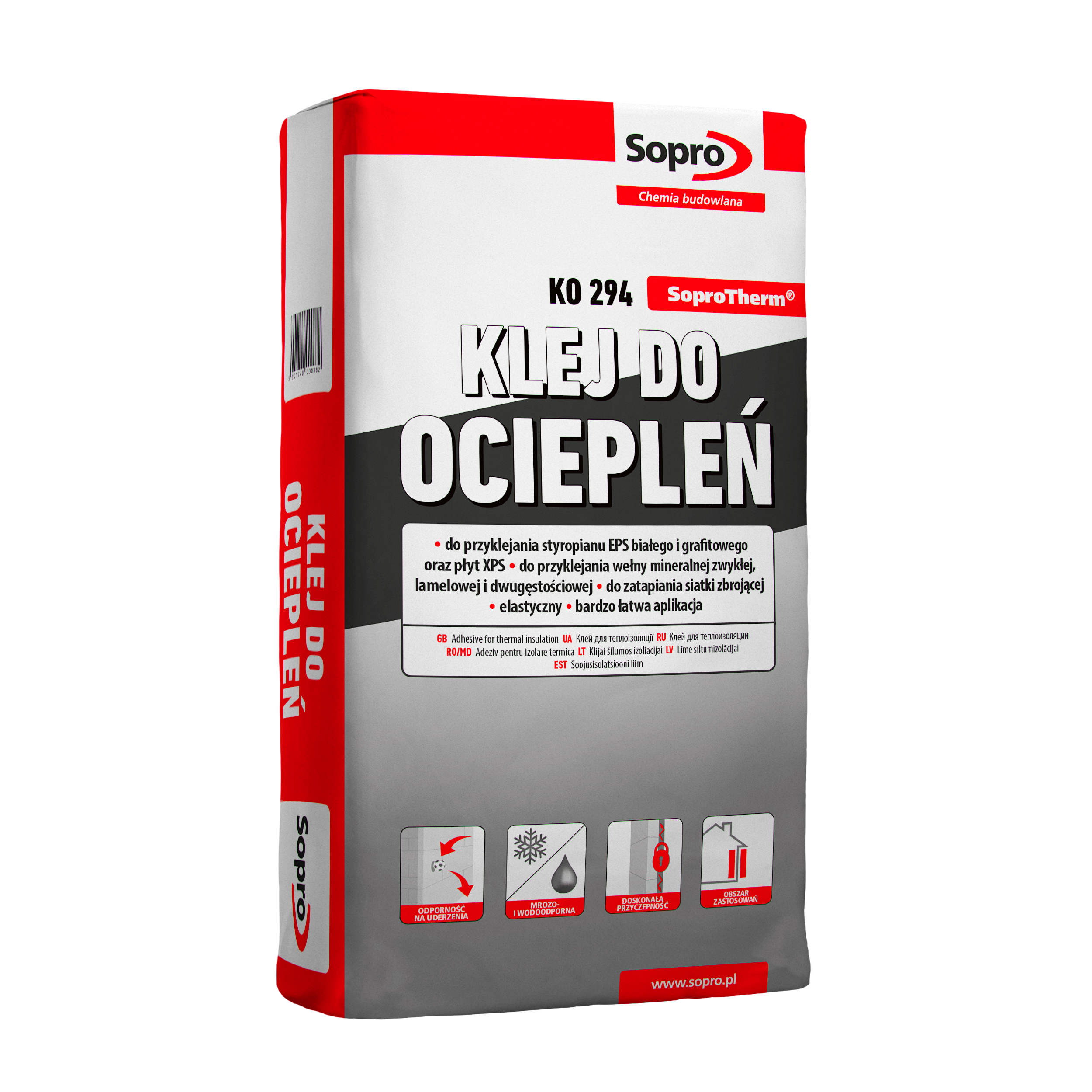 Klej do ociepleń SOPRO KO294 25kg