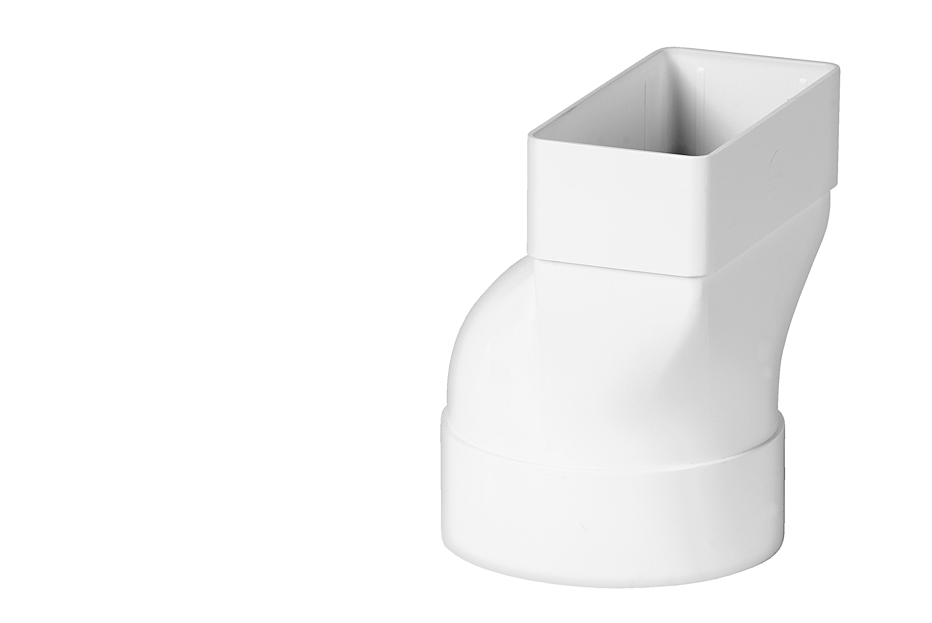 Łącznik przekrojów zmiennych 55 x 110 / 100 mm 0.1 m EQUATION - 3