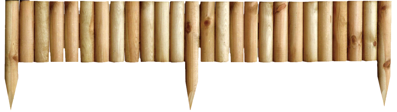 Płotek rabatowy Wampir 120x35/20 cm drewniany Stelmet - 2