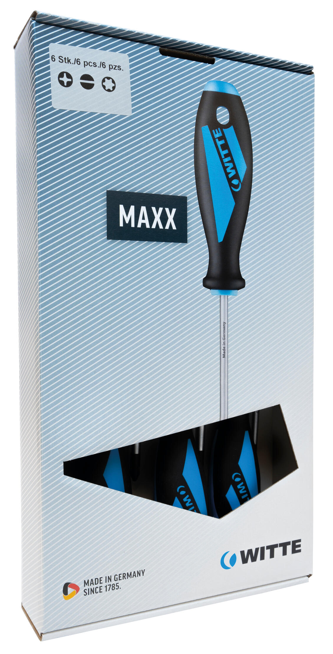 Juego de 1 destornilladores witte