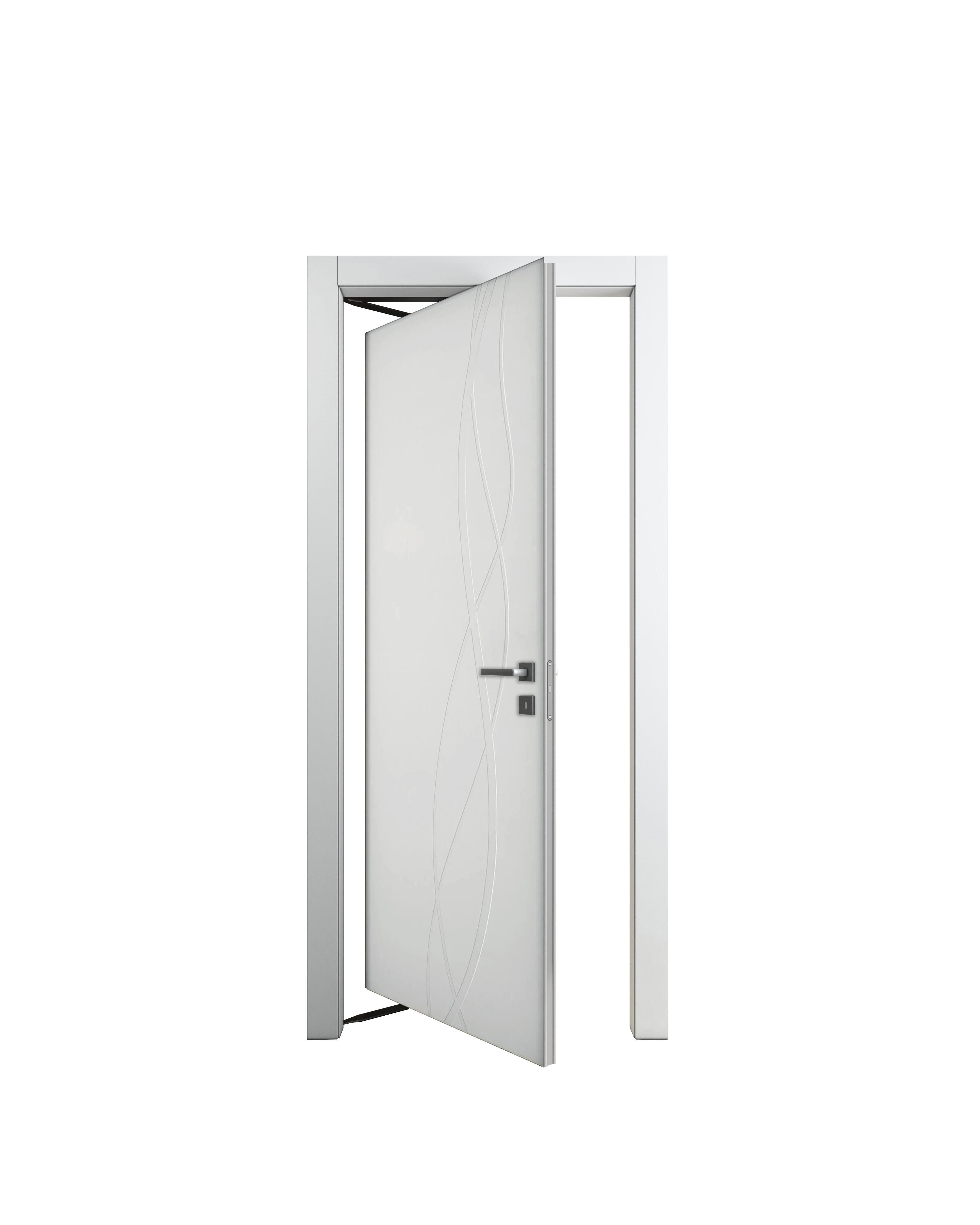 Porta rototraslante Wonder bianco L 80 x H 210 cm sinistra - 3