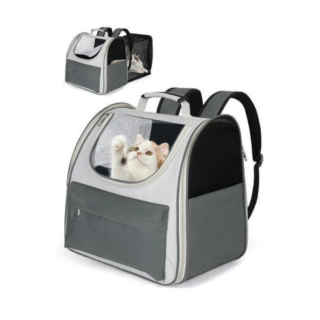 Borsa Trasporto Per Gatti Zanesun - Morbida, Pieghevole - Approvata Da Compagnie Aeree - Foto 4