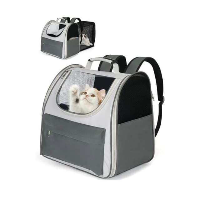 Borsa Trasporto Per Gatti Zanesun - Morbida, Pieghevole - Approvata Da Compagnie Aeree - Foto 4