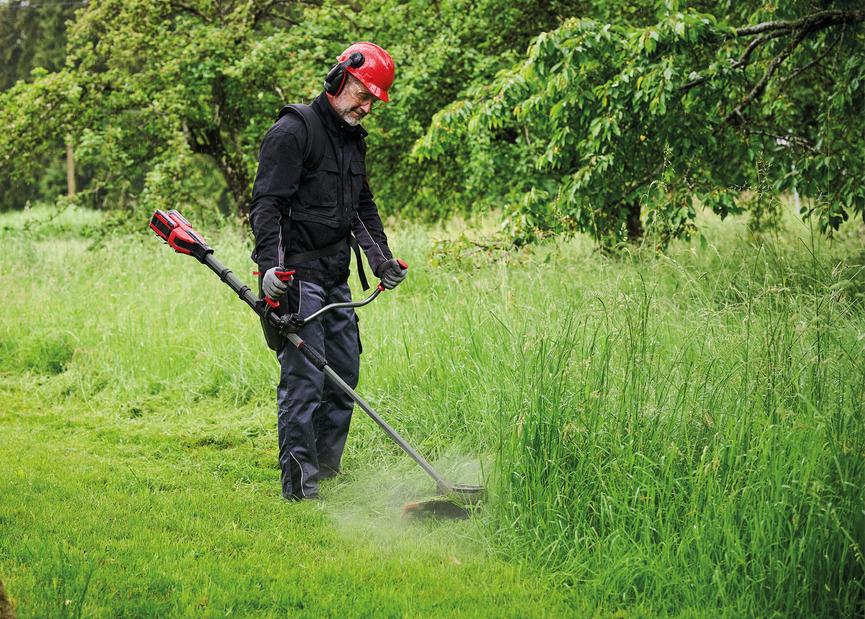 Desbrozadora de batería EINHELL 36V Leroy Merlin