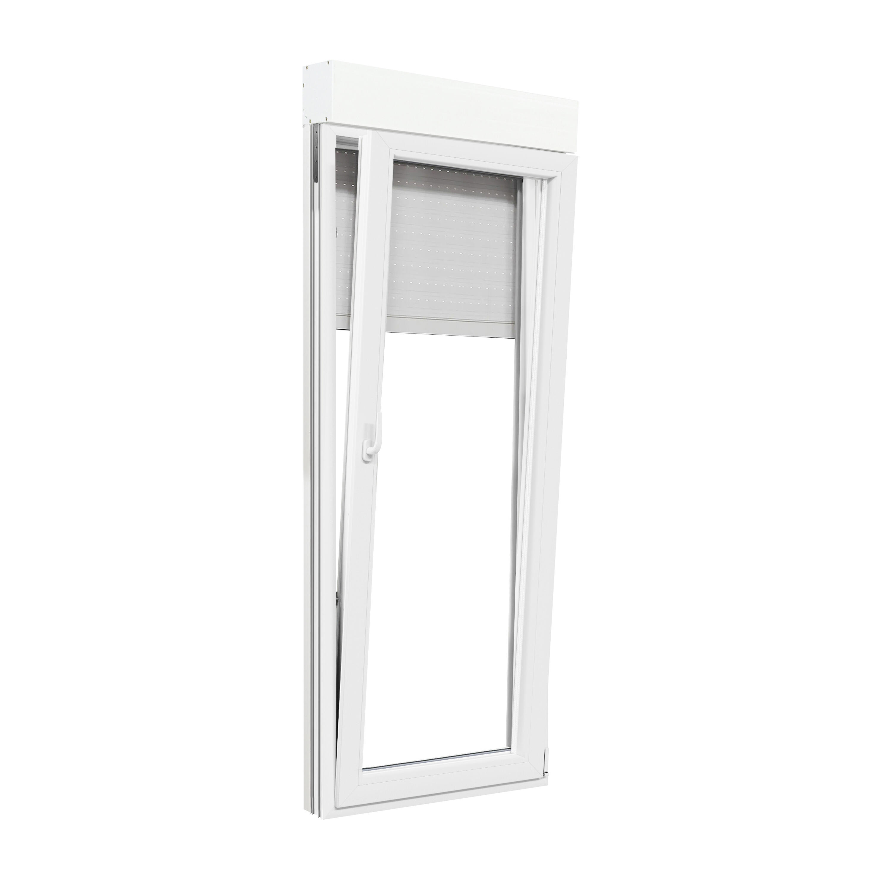 Porta Janela em PVC 90x218 cm com estore branco - 3