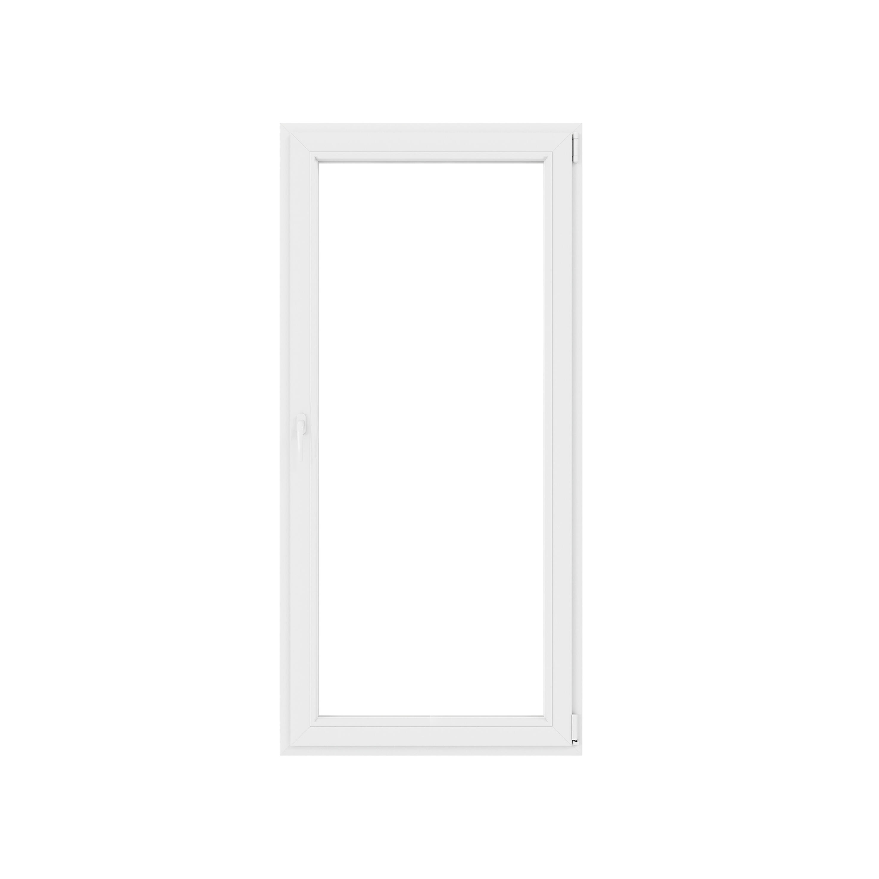 Porta janela de PVC batente e oscilobatente branco 90X200 cm - 3