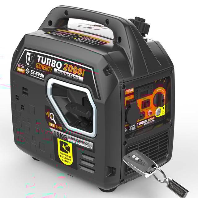 GENERADOR ELÉCTRICO GASOLINA 2000W GENERGY TURBO 2000I