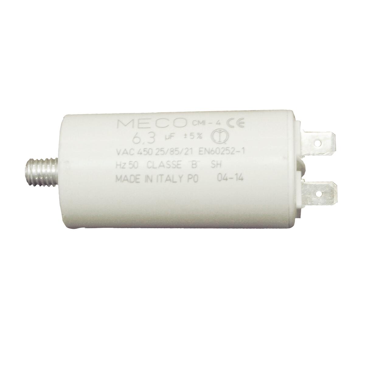 CONDENSATORE PER MOTORE ELETTRICO MONOFASE 450v Da 25 Marcia E Avviamento CONDENSATORE PER MOTORE ELETTRICO MONOFASE 450v Da 25 Marcia E Avviamento
