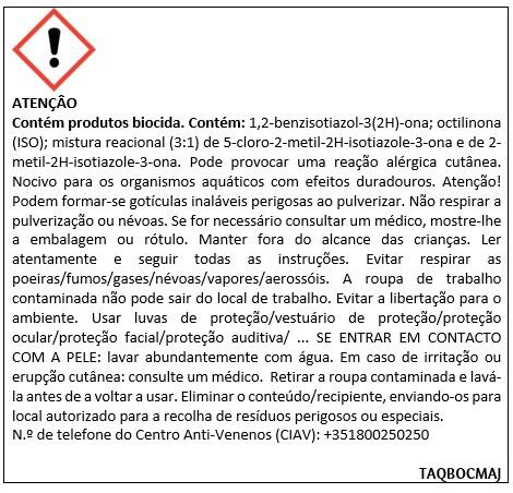 Tinta de interior mate ROBBIOTEL 0.75L BRANCA ROBBIALAC - 2