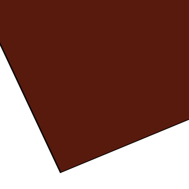 CHAPA LISA LACADA 0.05MM 3X1.25M VERMELHO