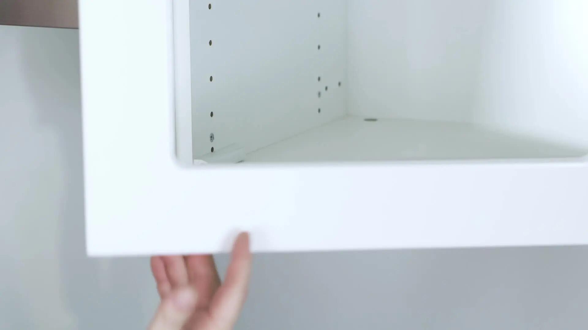 Pack de 2 sistemas push-open puertas blanco - 4