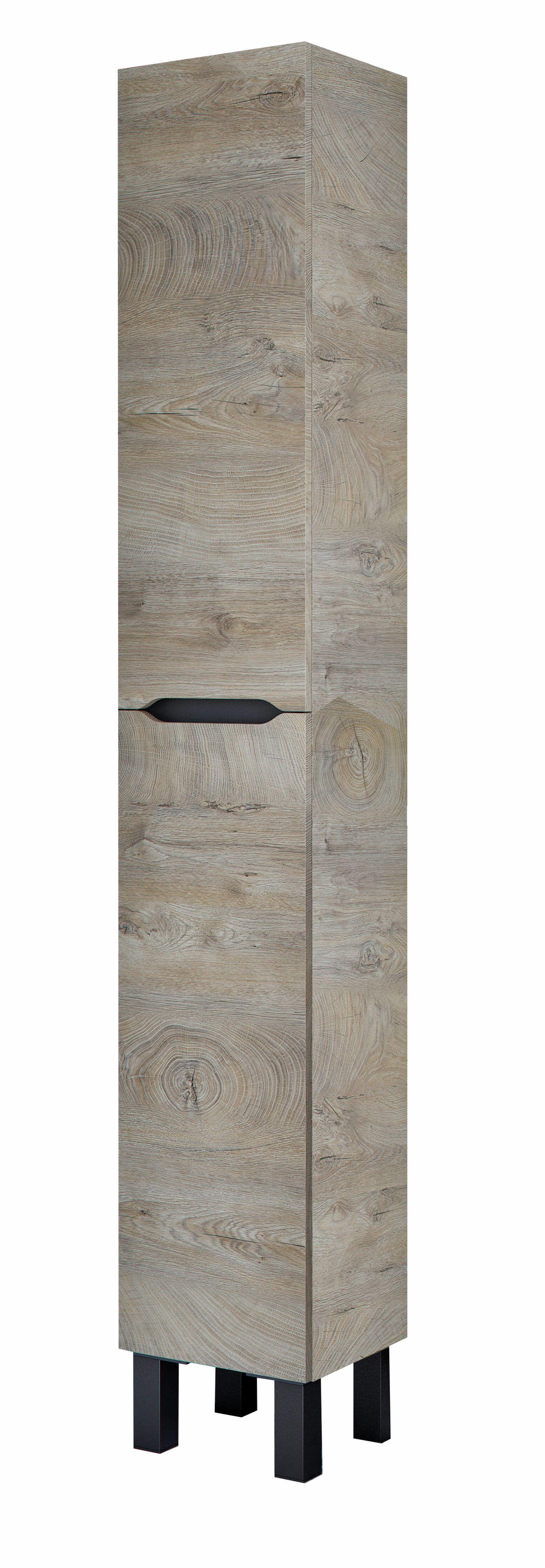 Columna de baño lea imitación roble 30x182x25 cm