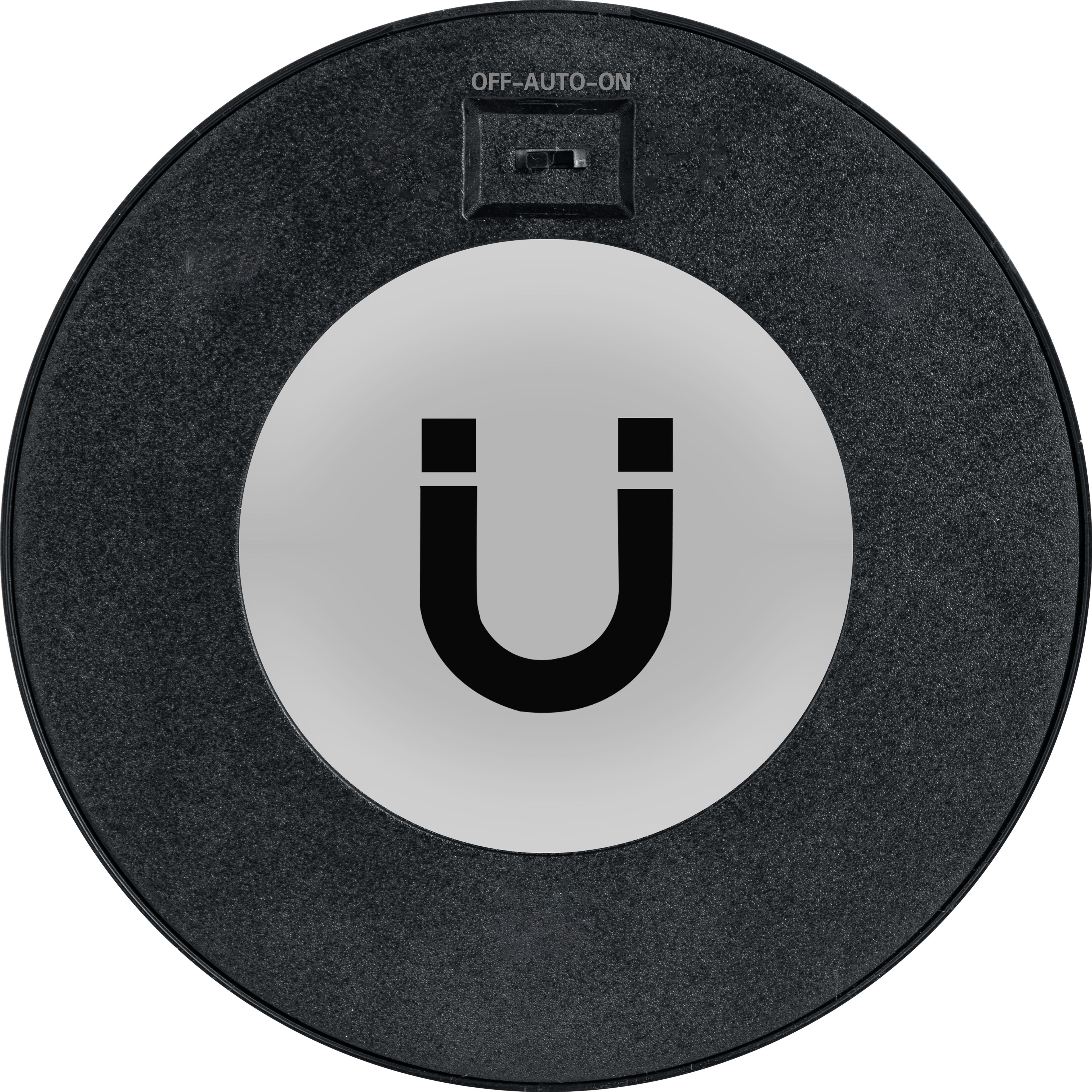 REGLETA LED CIRCULAR EXTRAPLANA RECARGABLE CON SENSOR DE MOVIMIENTO NEGRO - 5