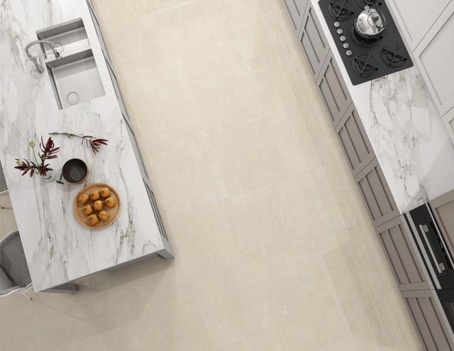 SUELO PORCELANICO 60X60CM ATRIA MARFIL BRILLO