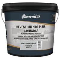 REVESTIMIENTO FACHADAS MATE UNIVERSAL 4L BLANCO - 1