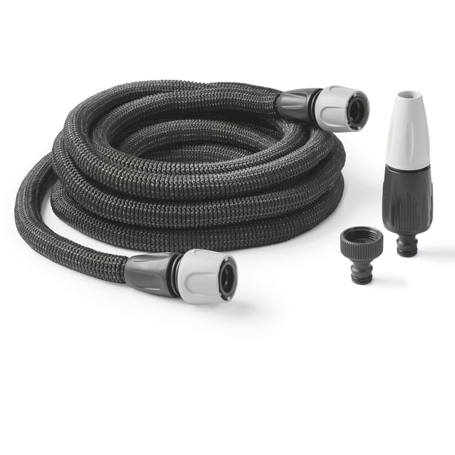 MANGUERA EXTENSIBLE CON PISTOLA 5-15M - 1