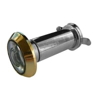 MIRILLA ANALÓGICA PARA PUERTA ZAMAK COLOR LATÓN - 1