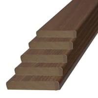 PAQUETE 5 MOLDURAS RECHAPADA NOGAL R04M - 1