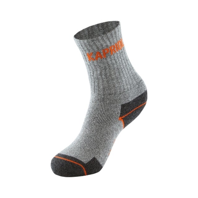CALCETINES TÉRMICOS ALGODÓN GRISES KAPRIOL TALLA 42/44 3 UNIDADES