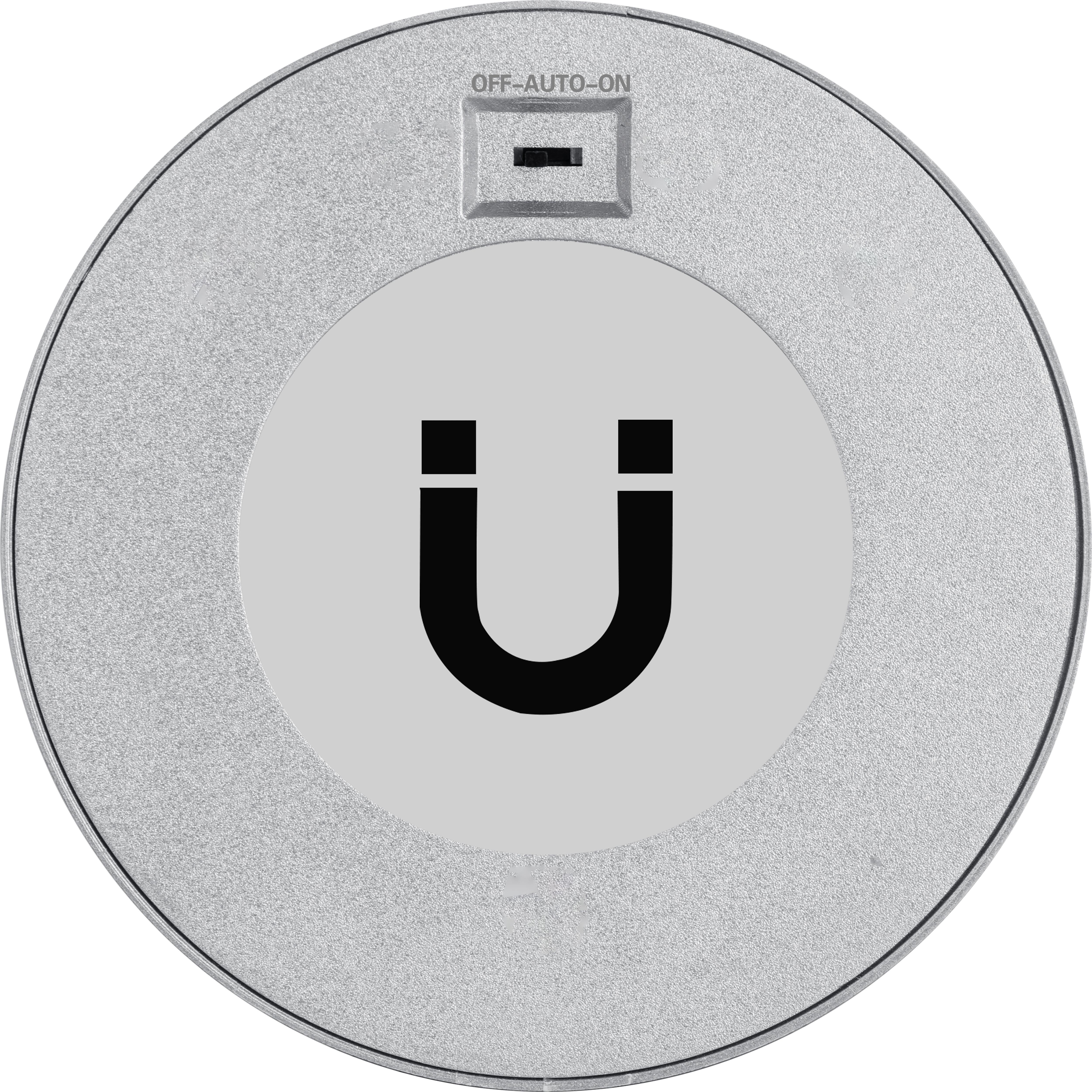 REGLETA LED CIRCULAR EXTRAPLANA RECARGABLE GRIS - 2