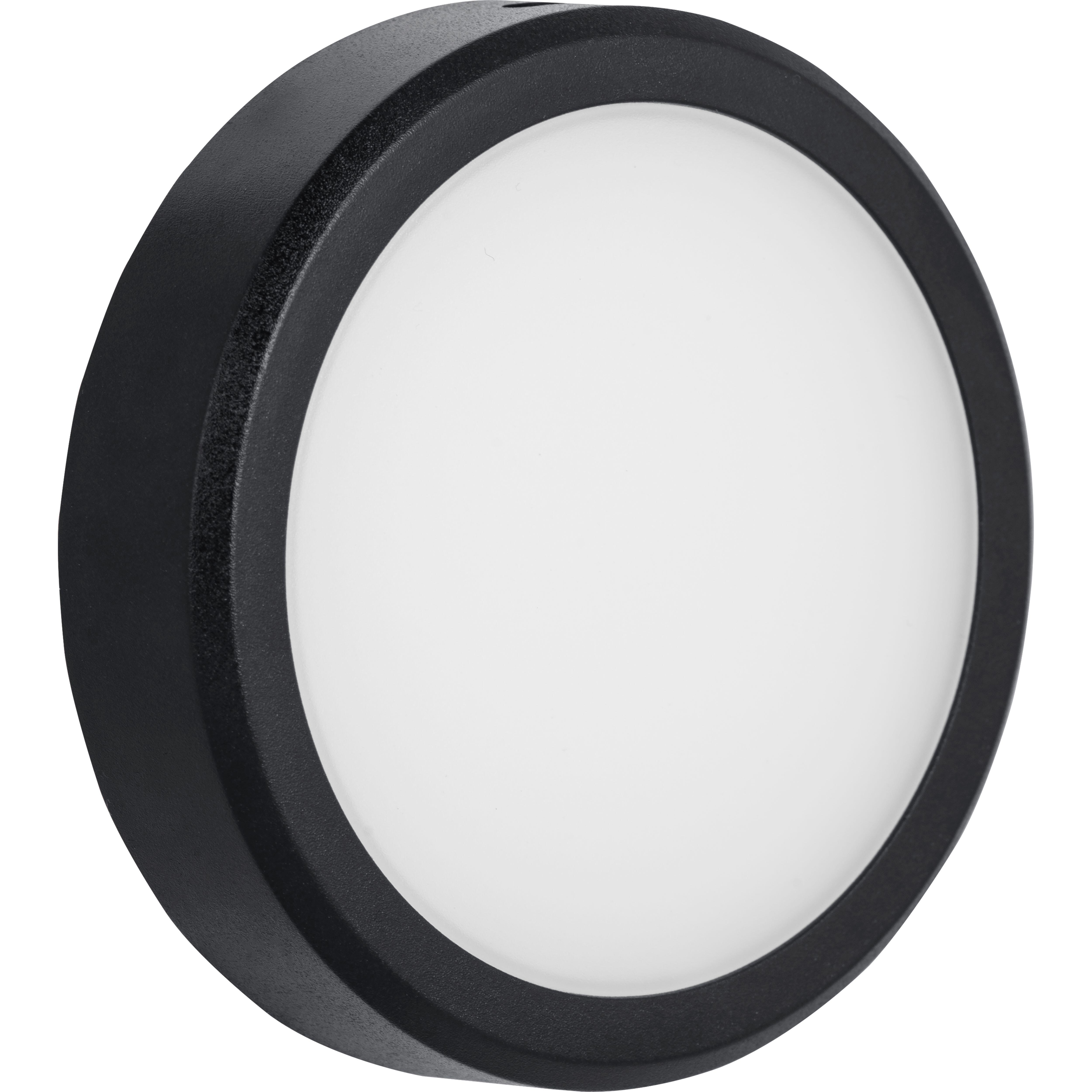 REGLETA LED CIRCULAR EXTRAPLANA RECARGABLE CON SENSOR DE MOVIMIENTO NEGRO - 2