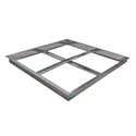 MARCO ARQUETA DE ACERO INOXIDABLE 60X60CM - 1